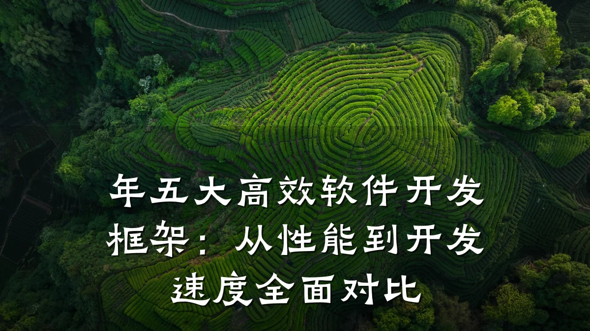 年五大高效软件开发框架:从性能到开发速度全面对比