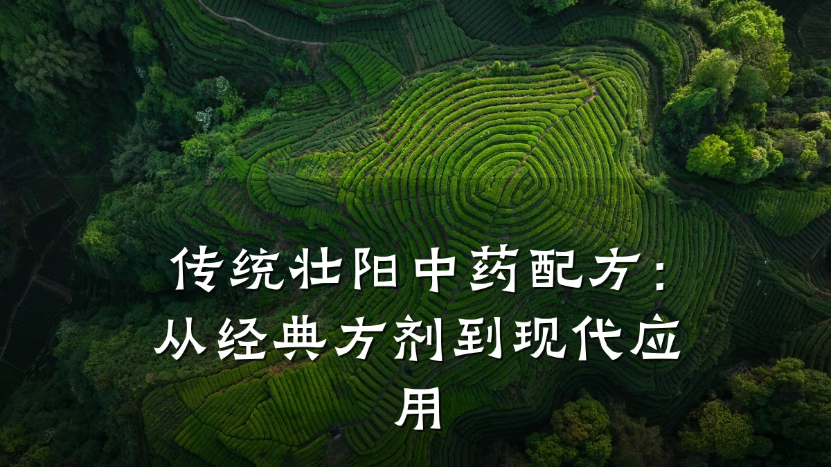 传统壮阳中药配方：从经典方剂到现代应用