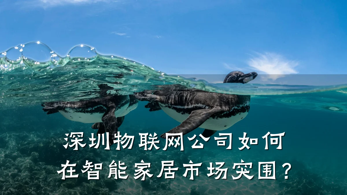 深圳物联网公司如何在智能家居市场突围?