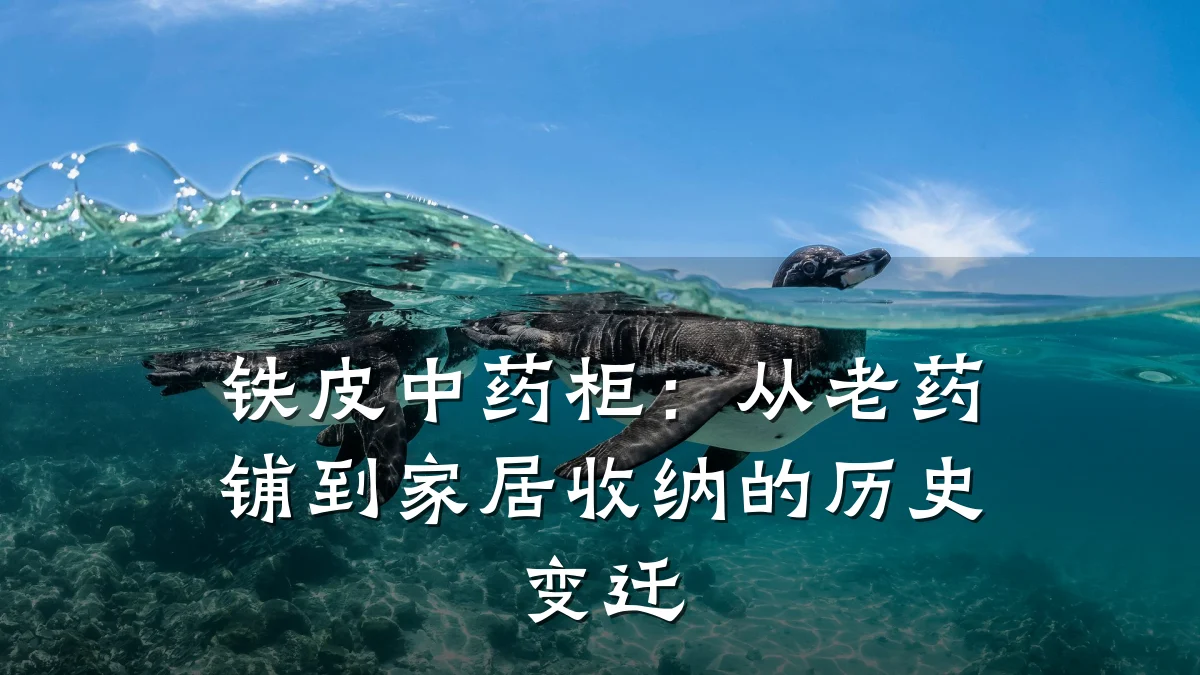 铁皮中药柜：从老药铺到家居收纳的历史变迁