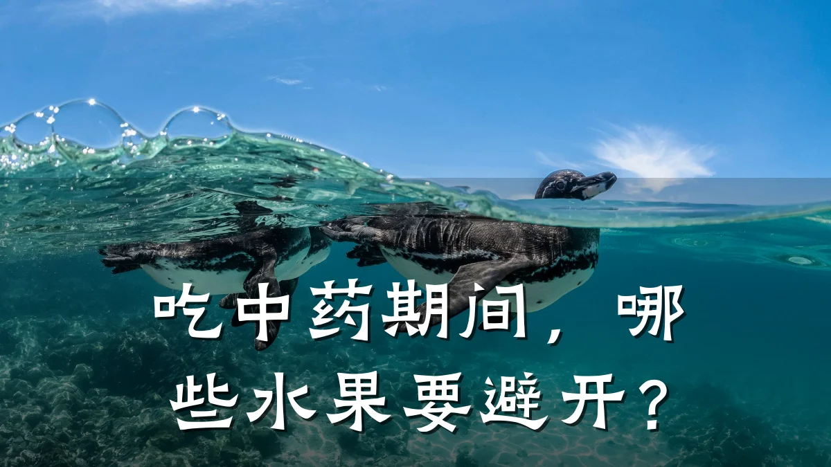 吃中药期间,哪些水果要避开?