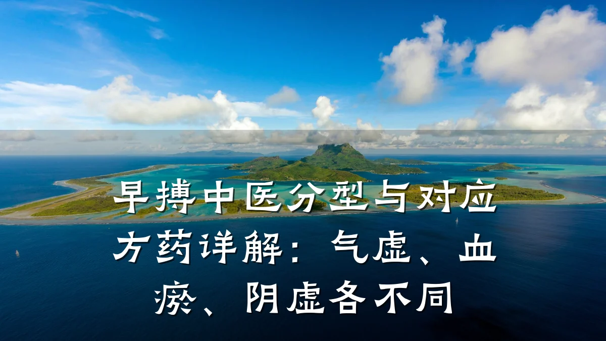 早搏中医分型与对应方药详解:气虚、血瘀、阴虚各不同