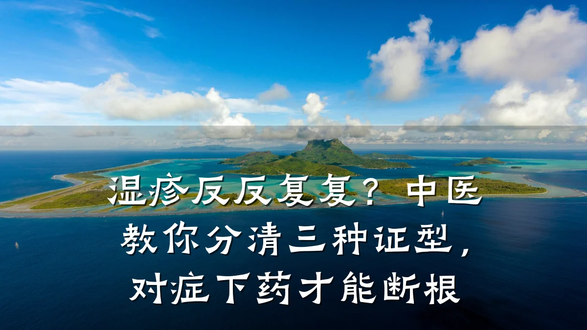 湿疹反反复复?中医教你分清三种证型,对症下药才能断根