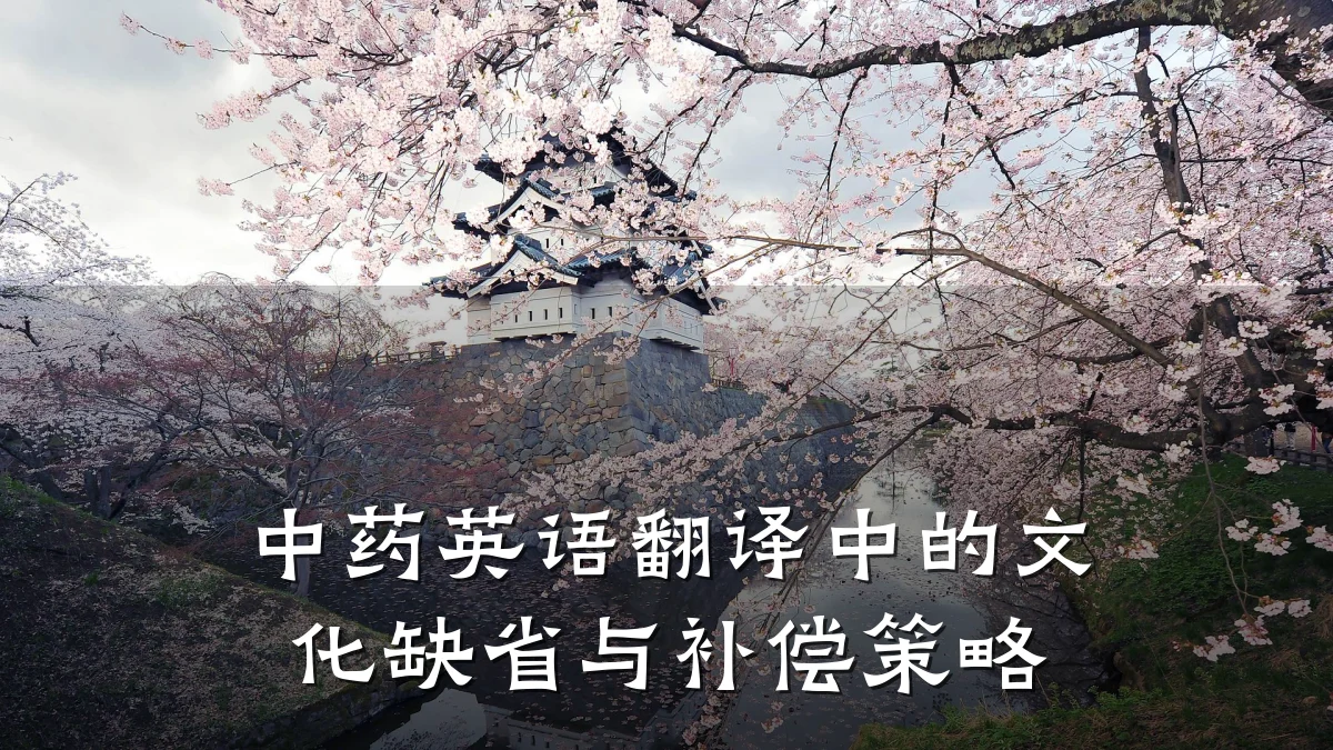 中药英语翻译中的文化缺省与补偿策略