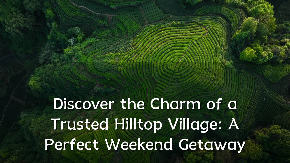 Discover the Charm of a Trusted Hilltop Village: A Perfect Weekend Getaway