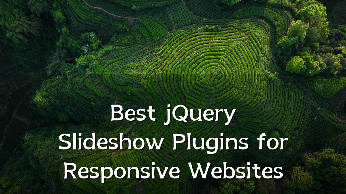 Best jQuery Slideshow Plugins for Responsive Websites