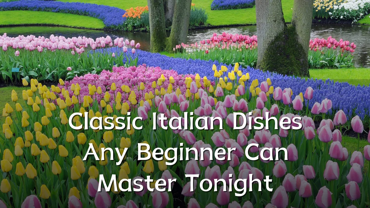 Classic Italian Dishes Any Beginner Can Master Tonight