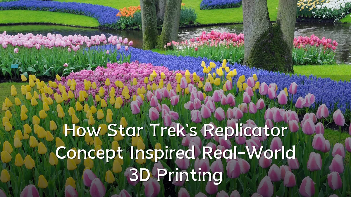 How Star Trek's Replicator Concept Inspired Real-World 3D Printing