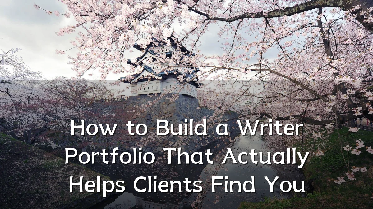 How to Build a Writer Portfolio That Actually Helps Clients Find You