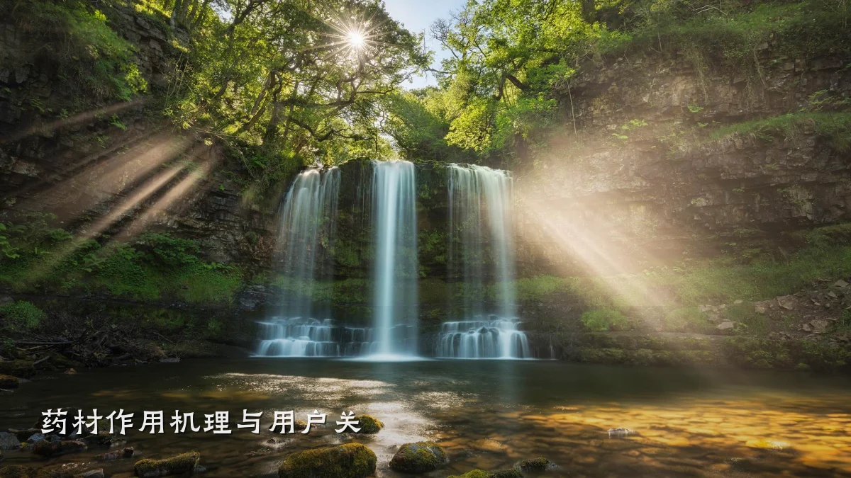 药材作用机理与用户关