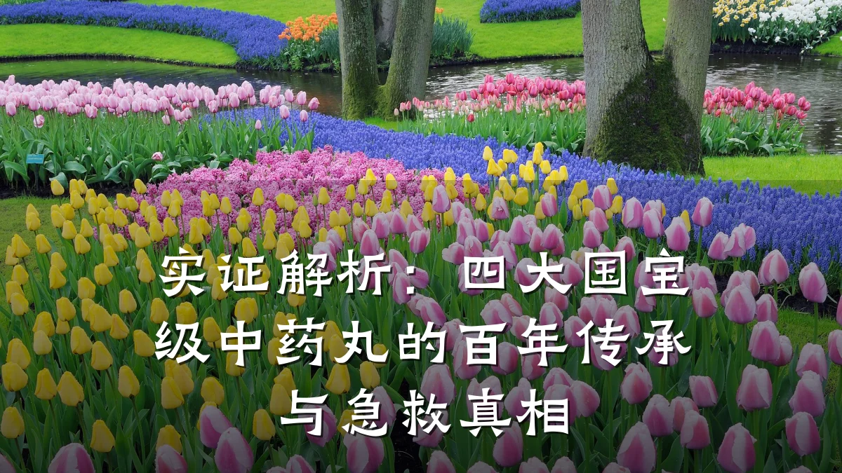 实证解析：四大国宝级中药丸的百年传承与急救真相