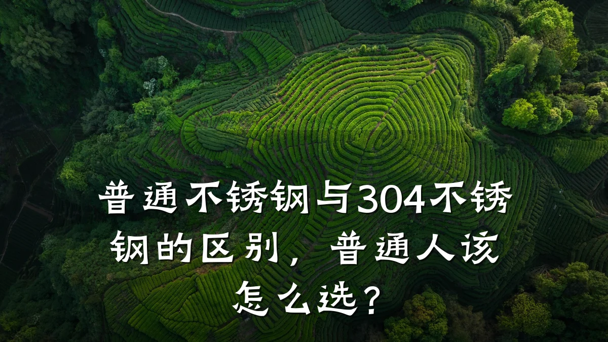 普通不锈钢与304不锈钢的区别,普通人该怎么选?
