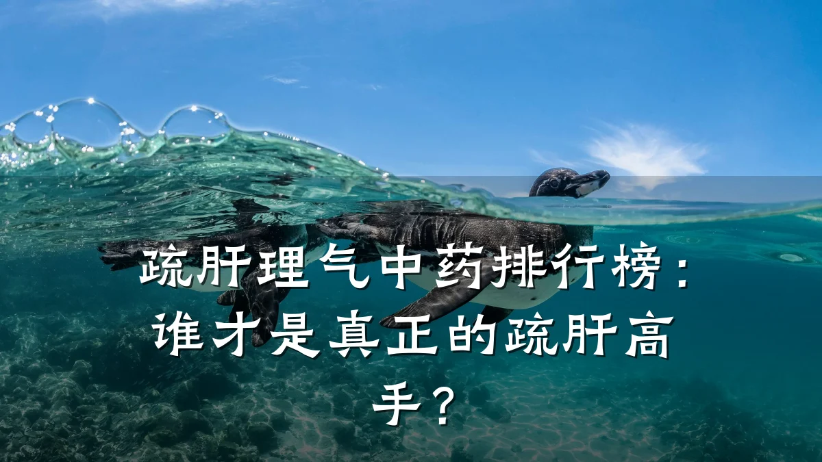疏肝理气中药排行榜:谁才是真正的疏肝高手?