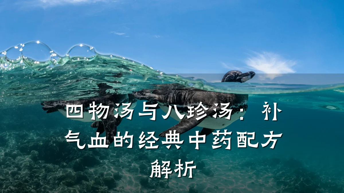 四物汤与八珍汤:补气血的经典中药配方解析