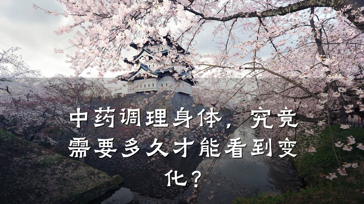 中药调理身体,究竟需要多久才能看到变化?