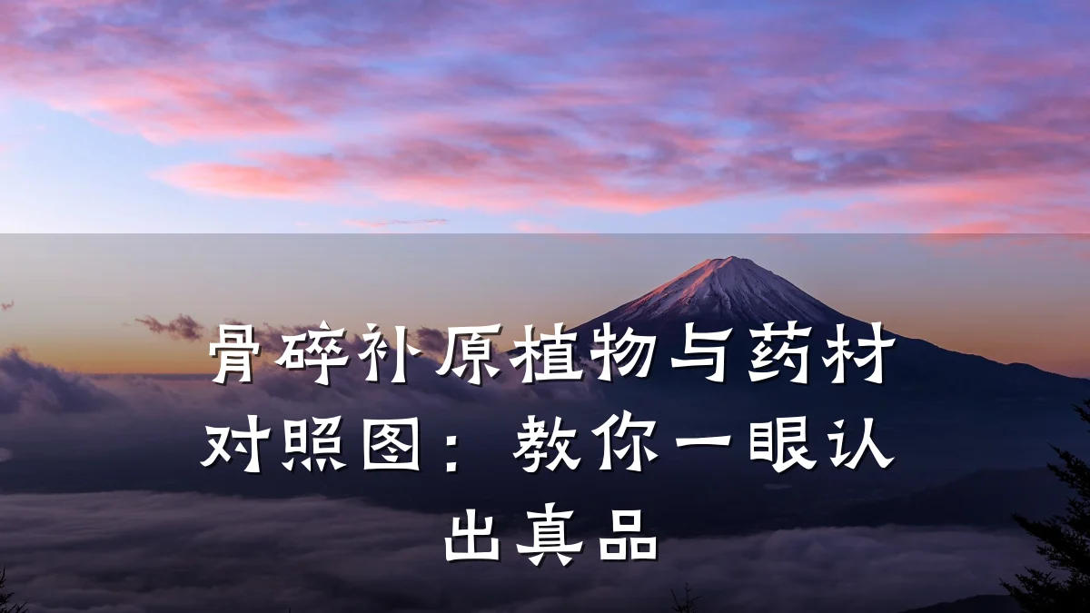 骨碎补原植物与药材对照图:教你一眼认出真品