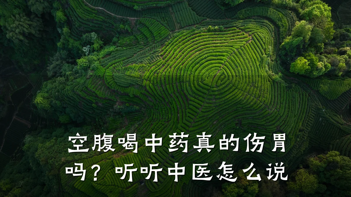 空腹喝中药真的伤胃吗？听听中医怎么说